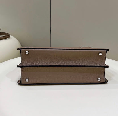 FI Peekaboo ISeeU Medium Brown For Women, Handbags, Shoulder Bags 13.1in/33.5cm FF