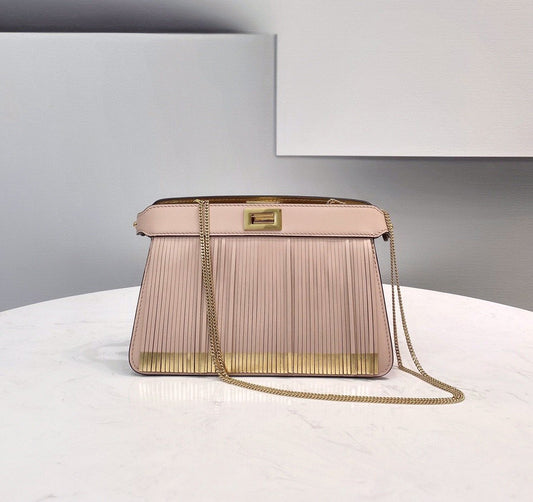 FI Peekaboo Small Iseeu Pochette Pink Bag For Woman 21cm/8in