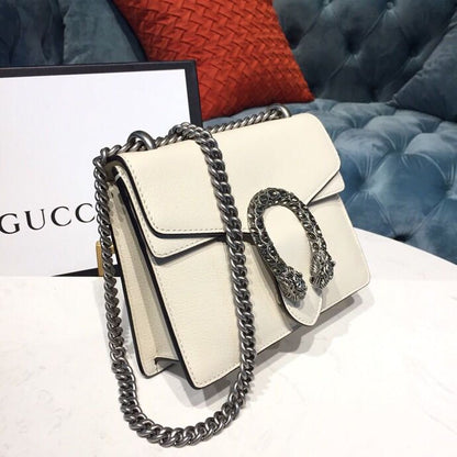 gg Dionysus Mini Bag White For Women 8in/20cm gg ‎421970 0K7JN 9680