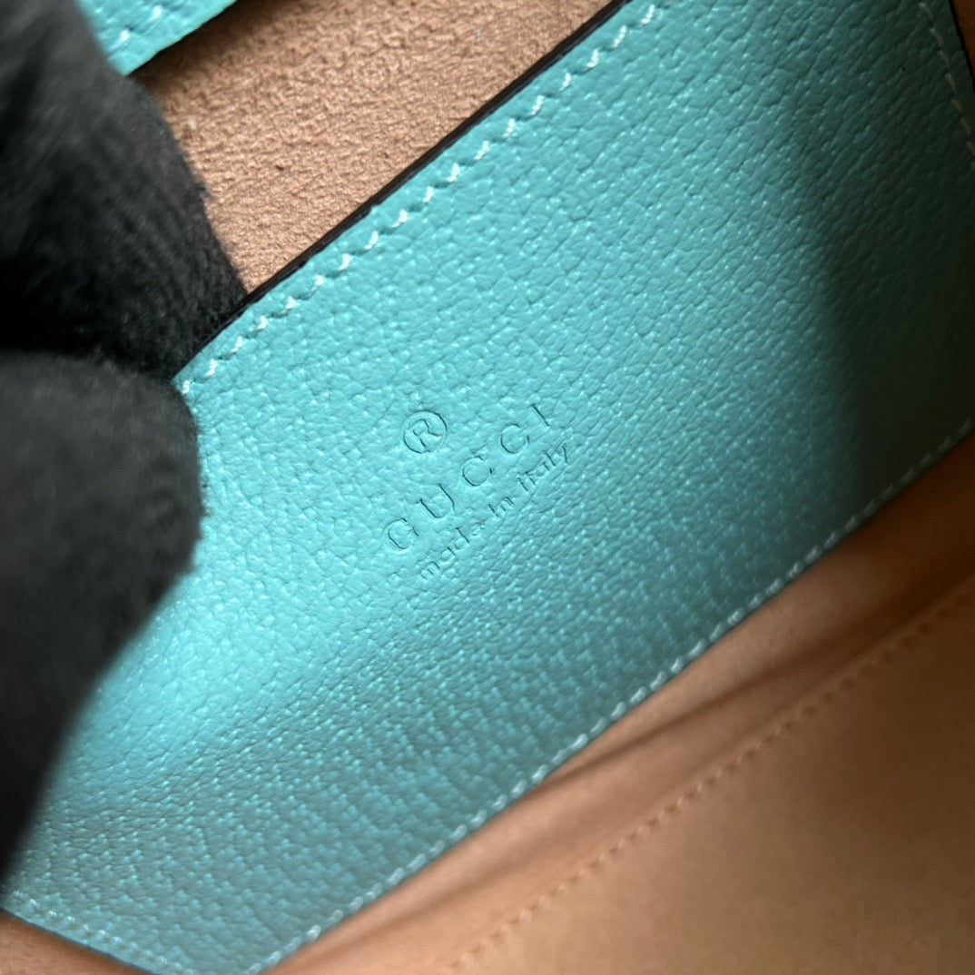 gg Diana Mini Tote Bag Light Blue For Women, Women&#8217;s Bags 7.9in/20cm gg ‎702732 U3ZDT 4377
