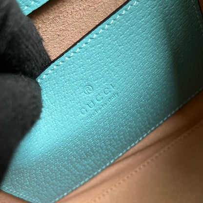 gg Diana Mini Tote Bag Light Blue For Women, Women&#8217;s Bags 7.9in/20cm gg ‎702732 U3ZDT 4377