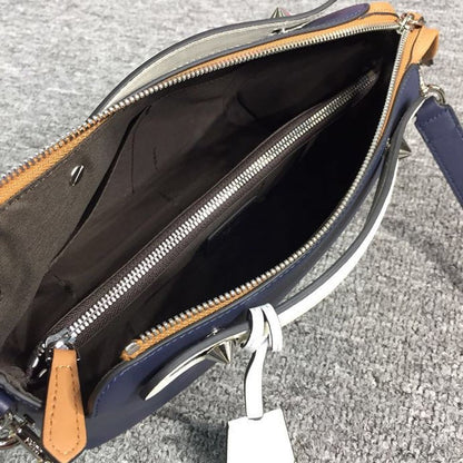 FI By The Way Medium Bag Dark Blue For Women, Handbags, Shoulder And Crossbody Bags 10.6in/27cm FF 8BL1461