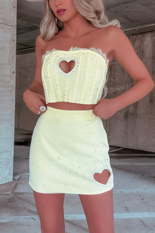 Adore You Rhinestone Skirt