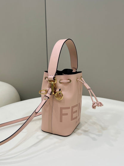 FI Mon Tresor Pale Pink For Women, Handbags, Shoulder And Crossbody Bags 7.1in/18cm FF 8BS010AC9LF14N1