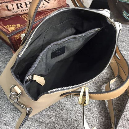 FI By The Way Medium Bag Beige For Women, Handbags, Shoulder And Crossbody Bags 10.6in/27cm FF 8BL1461