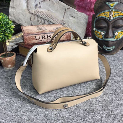 FI By The Way Medium Bag Beige For Women, Handbags, Shoulder And Crossbody Bags 10.6in/27cm FF 8BL1461