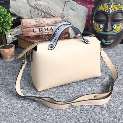 FI By The Way Medium Bag Beige For Women, Handbags, Shoulder And Crossbody Bags 10.6in/27cm FF 8BL1461