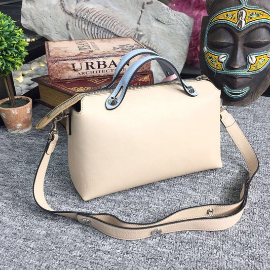FI By The Way Medium Bag Beige For Women, Handbags, Shoulder And Crossbody Bags 10.6in/27cm FF 8BL1461
