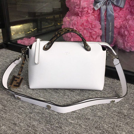 FI By The Way Medium Bag White For Women, Handbags, Shoulder And Crossbody Bags 10.6in/27cm FF 8BL1461