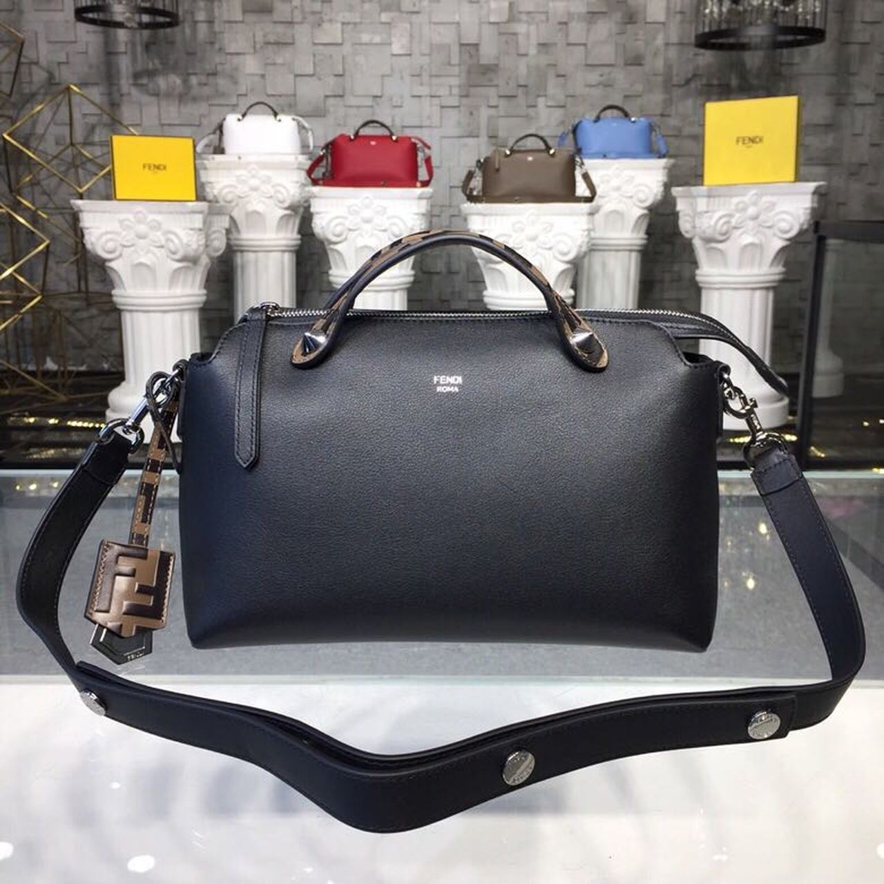 FI By The Way Medium Black For Women, Handbags, Shoulder And Crossbody Bags 10.6in/27cm FF 8BL1461D5F0GXN