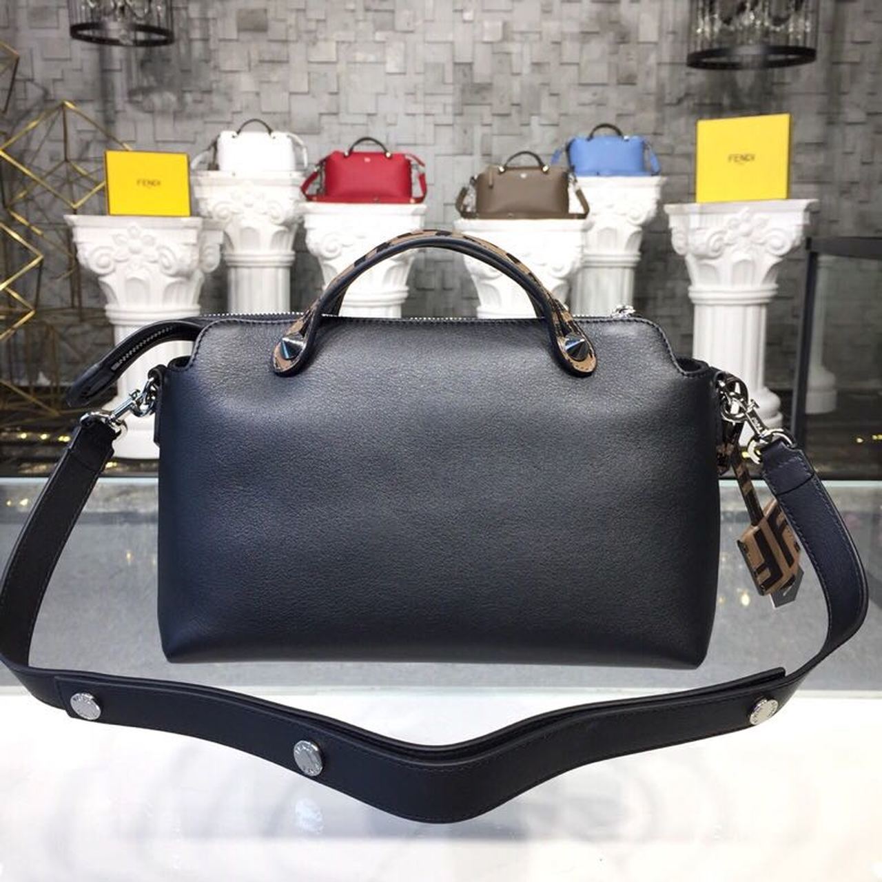 FI By The Way Medium Black For Women, Handbags, Shoulder And Crossbody Bags 10.6in/27cm FF 8BL1461D5F0GXN