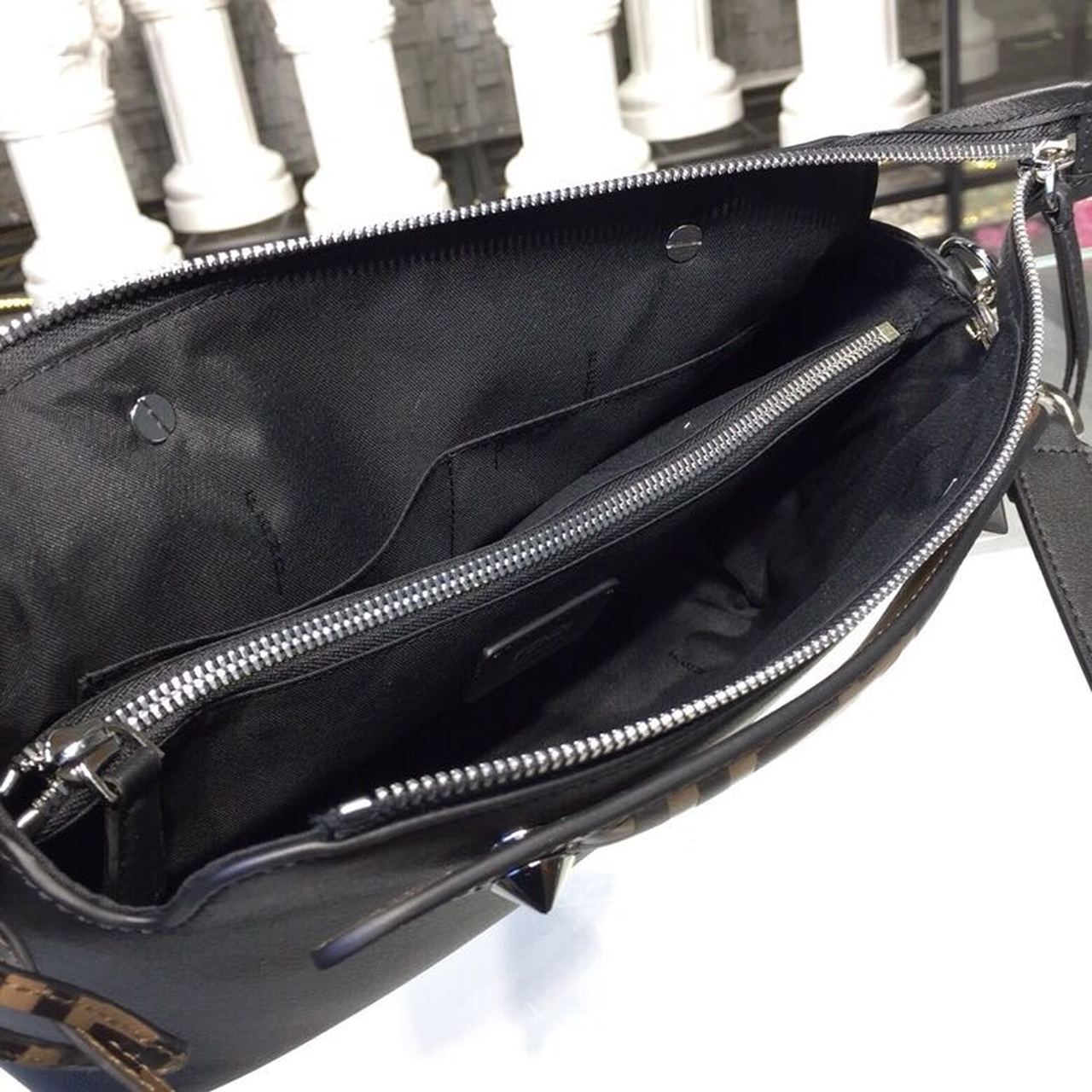 FI By The Way Medium Black For Women, Handbags, Shoulder And Crossbody Bags 10.6in/27cm FF 8BL1461D5F0GXN