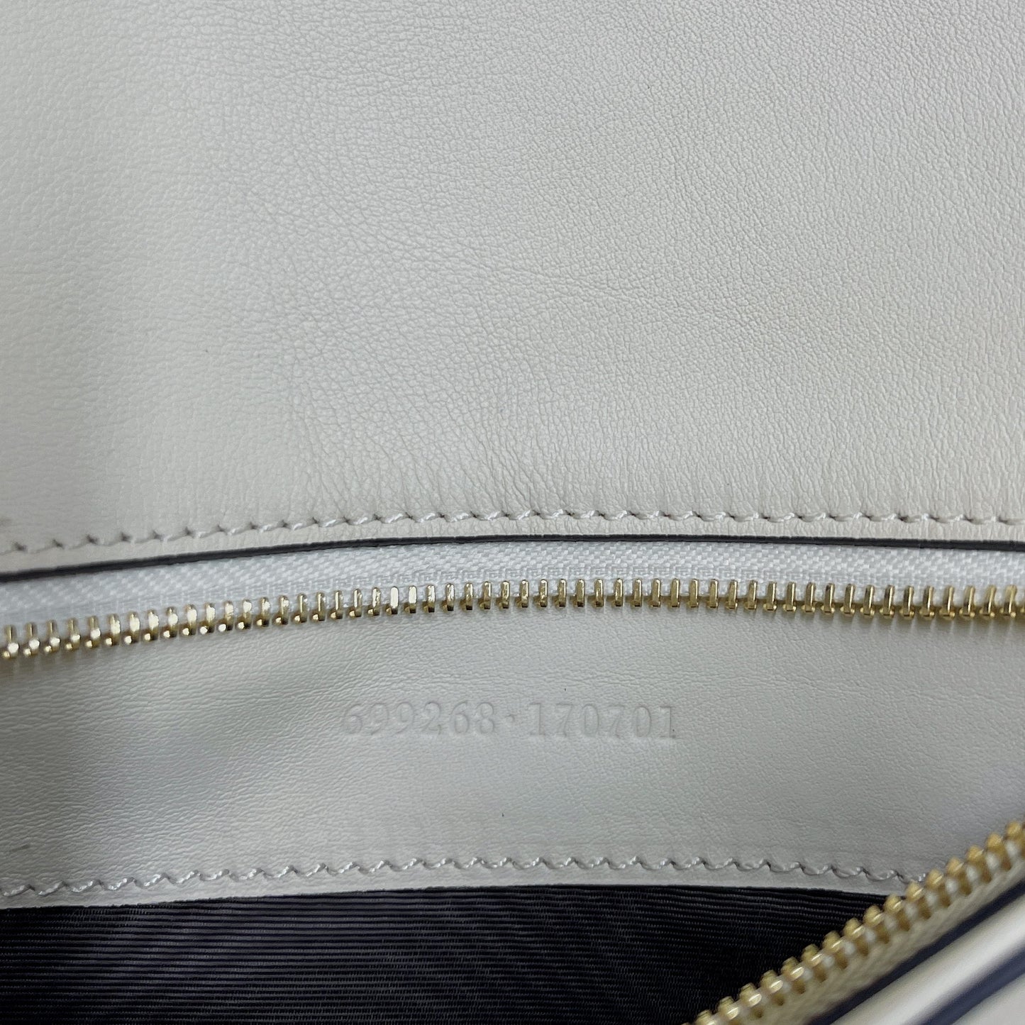 gg Blondie Shoulder Bag White For Women, Women&#8217;s Bags 11in/28cm gg 699268 UXX0G 9022