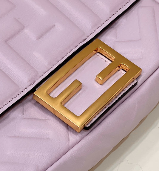 FI Baguette Purple For Women, Handbags, Shoulder And Crossbody Bags 7.5in/19cm FF 8BS017
