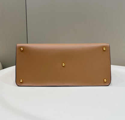 FI Way Medium Beige Bag For Woman 29.5cm/11.5in