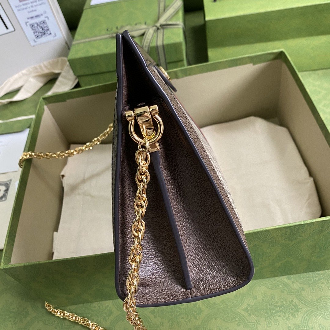 gg Ophidia gg Medium Shoulder Bag Beige/Ebony gg Supreme Canvas Green And Red Web For Women 13in/32.5cm gg 503876 K05NG 8745