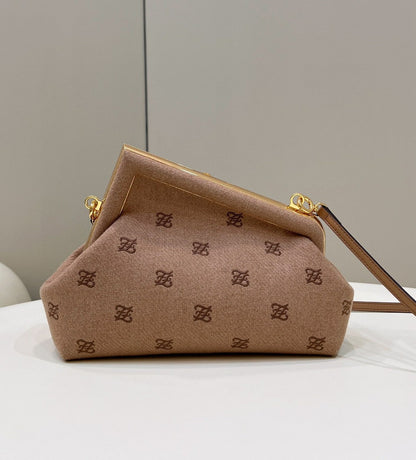 FI First Small Brown Bag For Woman 26cm/10in
