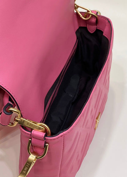 FI Baguette Pink For Women, Women’s Handbags, Shoulder And Crossbody Bags 10.6in/27cm FF 8BR600