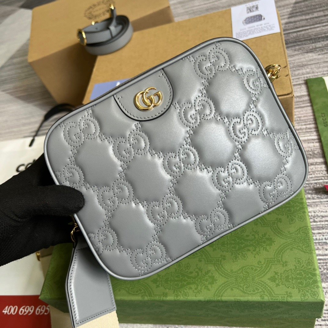 gg Matelasse Shoulder Bag Jade Green For Women, Women&#8217;s Bags 8.5in/22cm gg