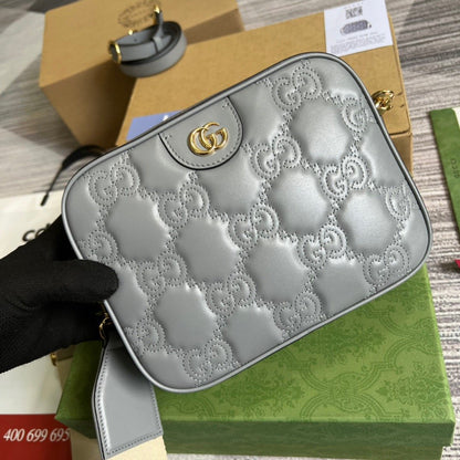 gg Matelasse Shoulder Bag Jade Green For Women, Women&#8217;s Bags 8.5in/22cm gg