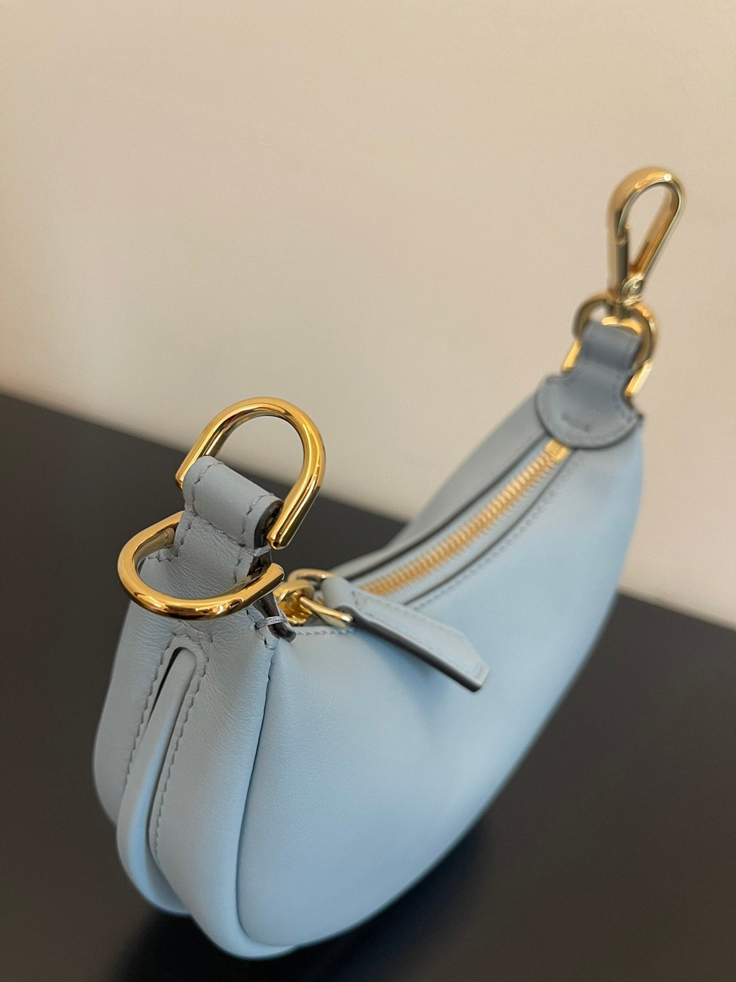 FI Nano FIgraphy Blue For Women, HandBags 6.7in/17cm FF 7AS089
