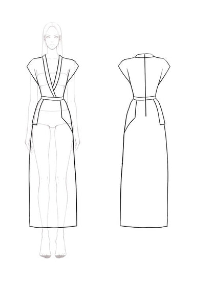Formal Party Work V Neck Elegant Minimalist White Evening Gown Maxi Dress