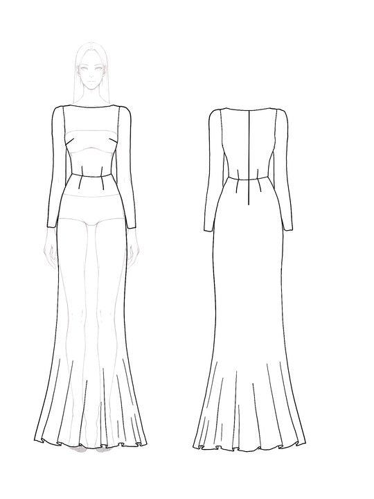 Formal Party Work Silver Sequins Boat Neck Slim Fit Maxi Dress