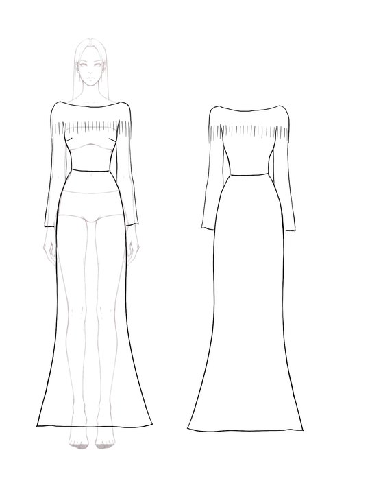 Elegant Mermaid Dress Navy Boat Neck Rhinestone Maxi Dress Mother of the Bride Dress