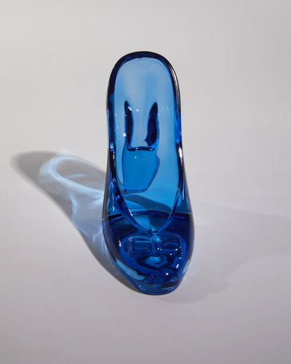 Cinderella's Blue Crystal Heels Ornament