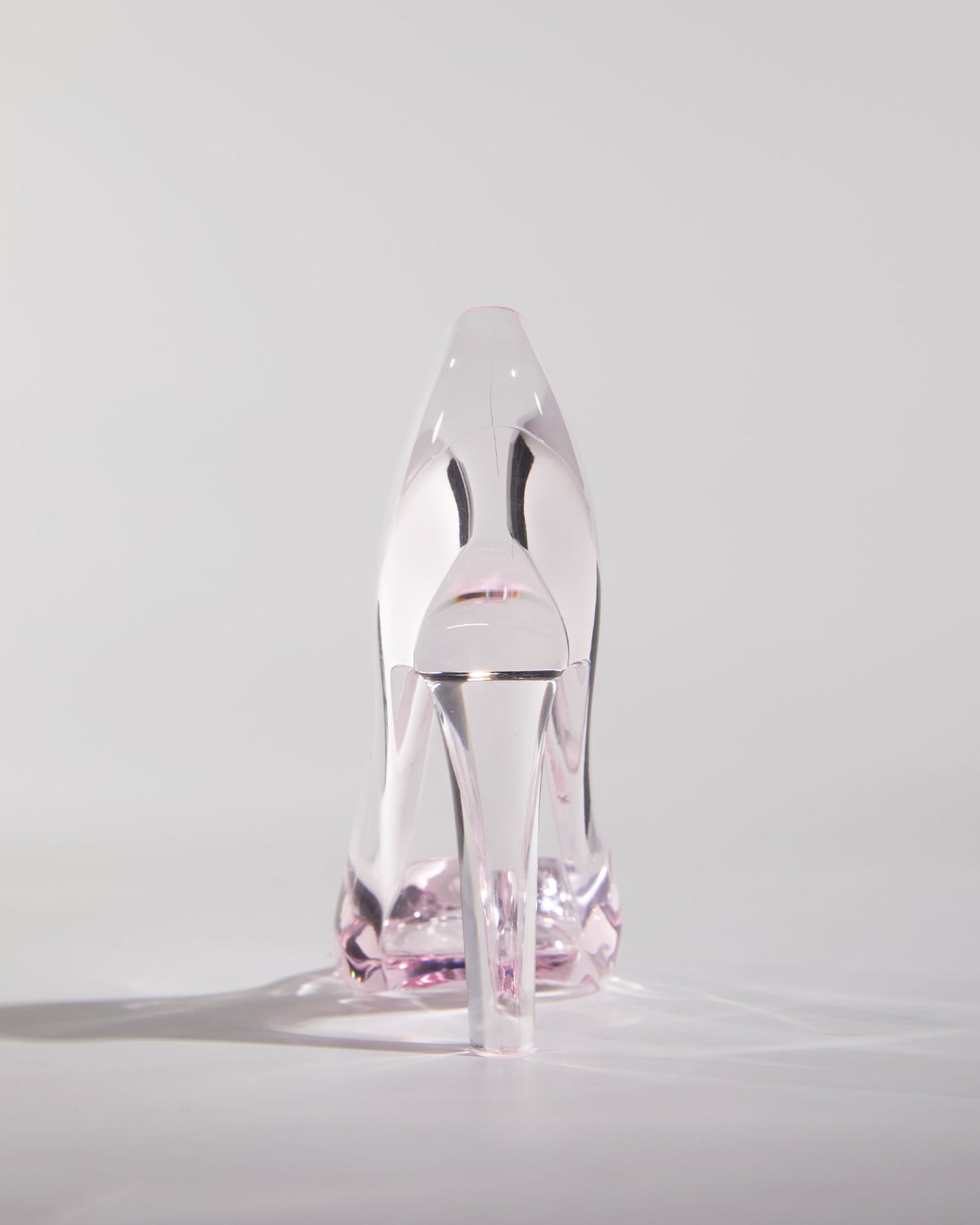 Cinderella's Pink Crystal Heels Ornament