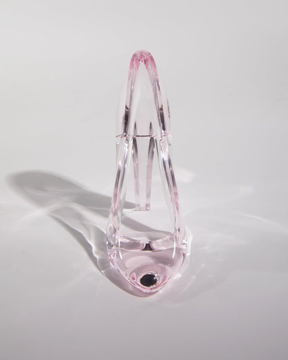 Cinderella's Pink Crystal Heels Ornament