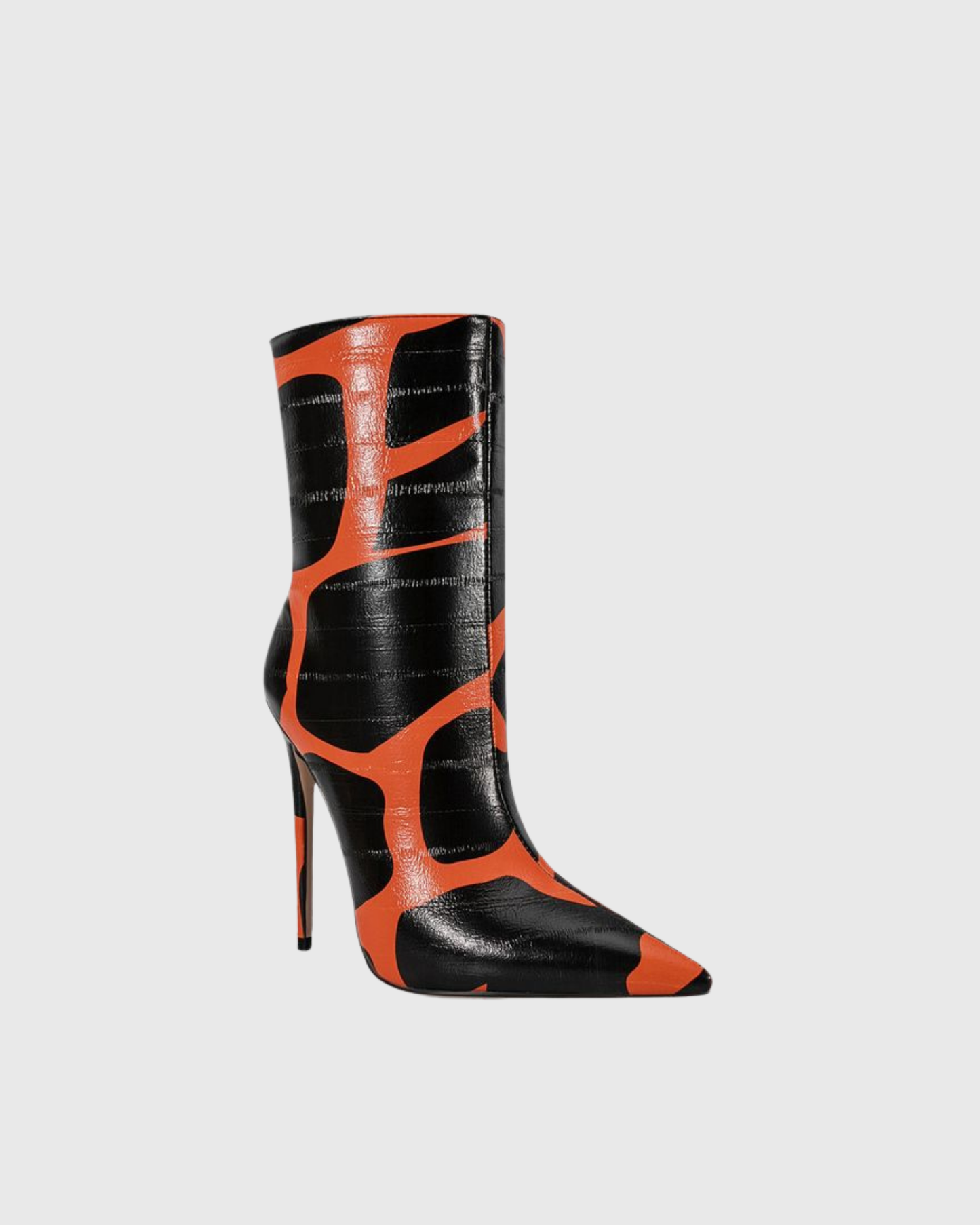Cosetta Giraffe Print Ankle Boots