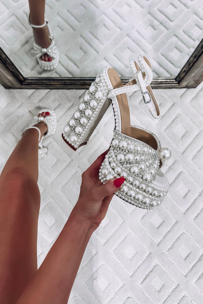 Astella Pearl Platform Heels