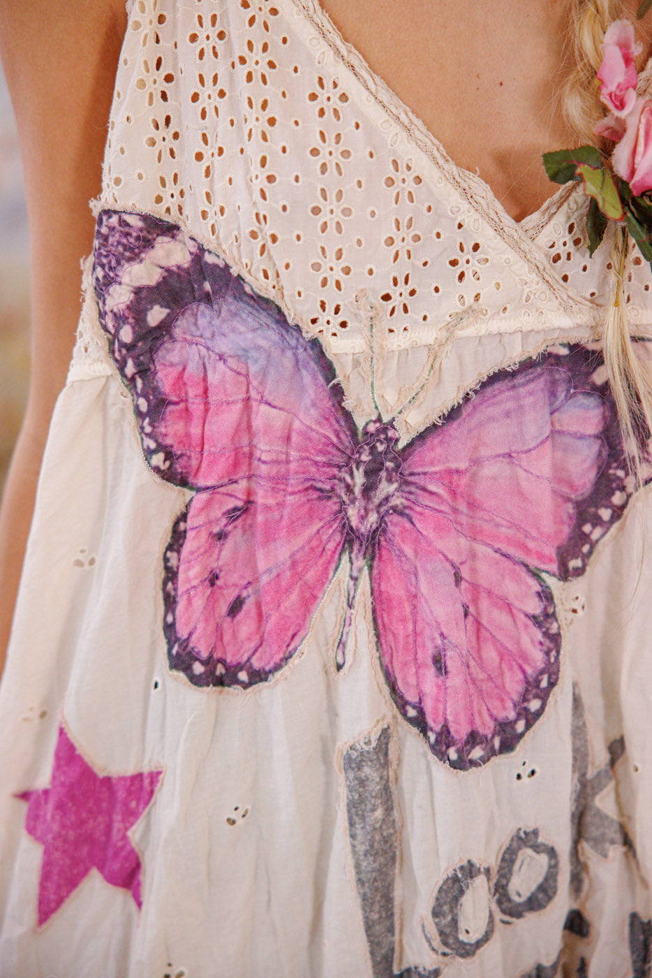 Eyelet Avril Tank Dress
