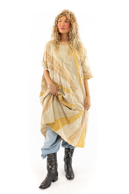 Follow The Sun Artist Smock Dress