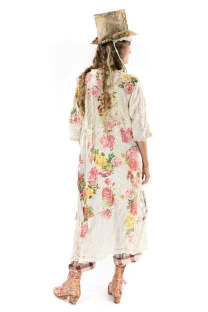Eyelet Appliqué Coronado Dress