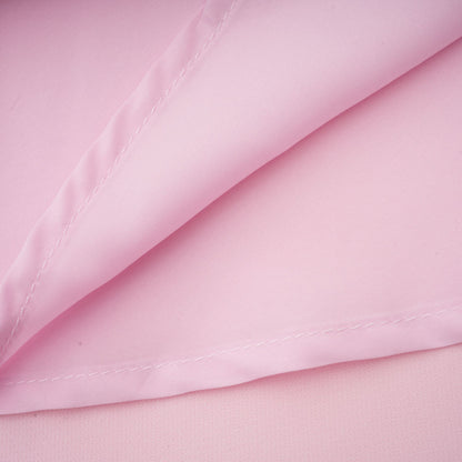 Cassi crystal-accented pink bow midi dress