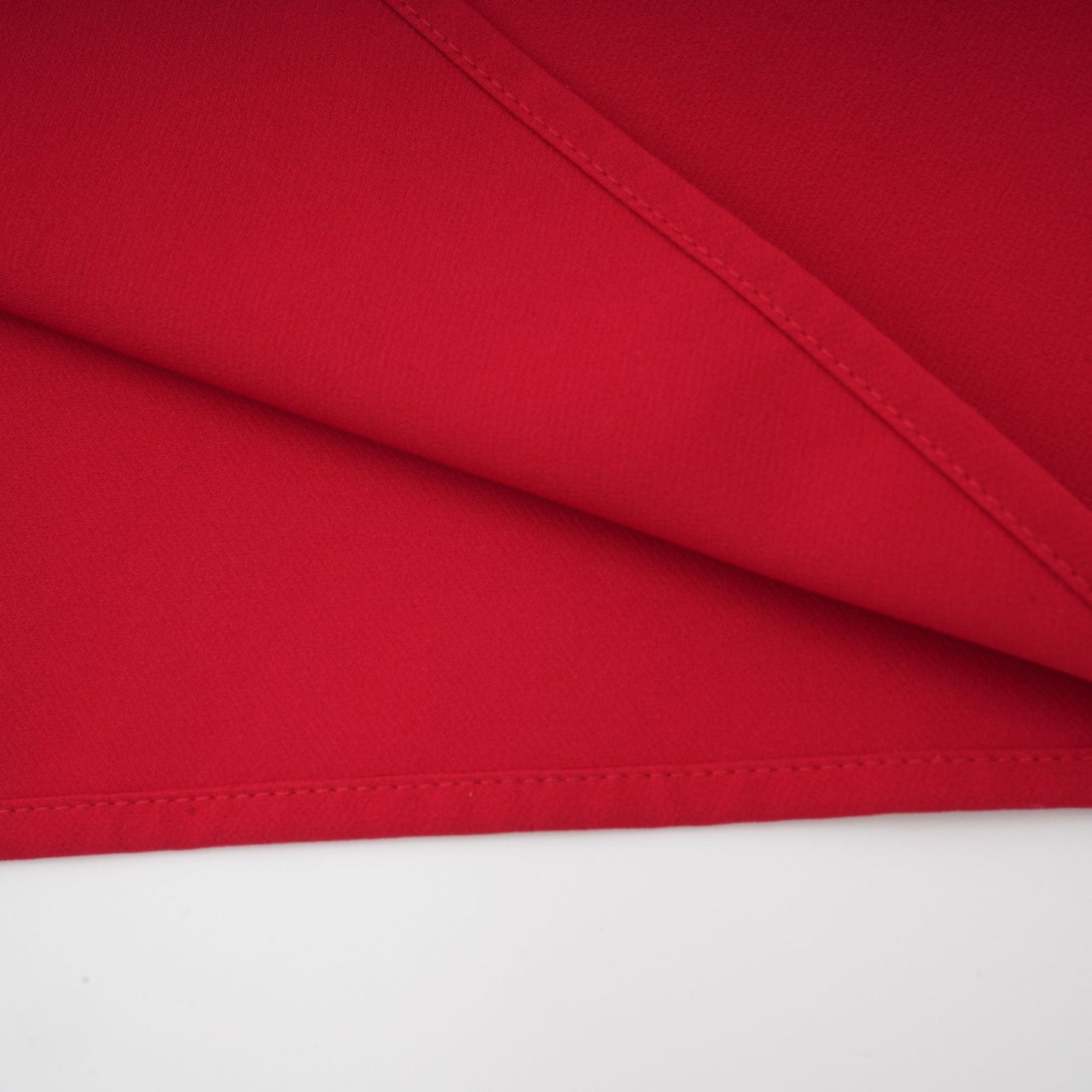 Valentine Red Pleated Maxi Dress with High Slit