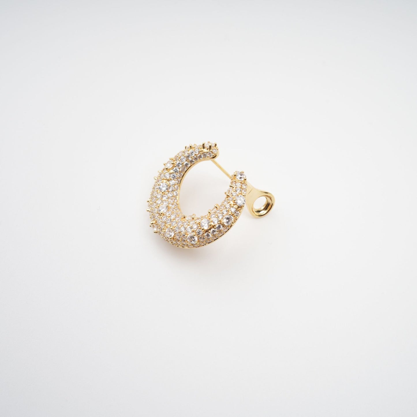 Colette Gold Crystal Embellished Earrings