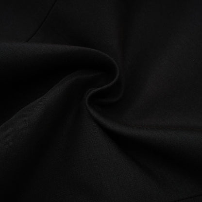 Margaux black top & skirt matching set