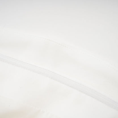 Énora white off-shoulder puff mini dress