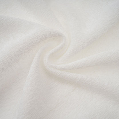Maeva white halterneck floral-appliqué top