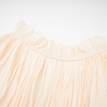 Charlene cape-design midi dress