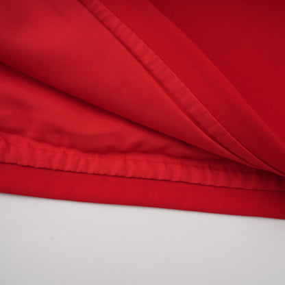 Esther red cap-sleeve mini dress