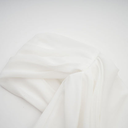 Gitta white ribbon-design ruched mini dress