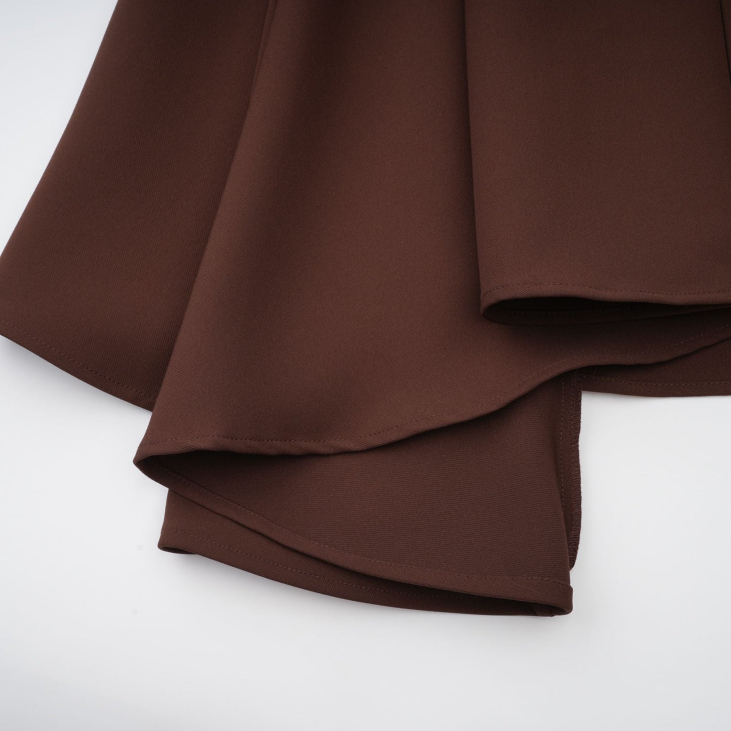 Jenifier brown asymmetrical midi dress