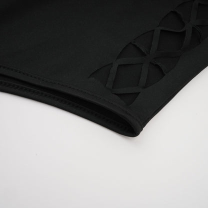 Capriana Long-Sleeve Cutout Bodysuit