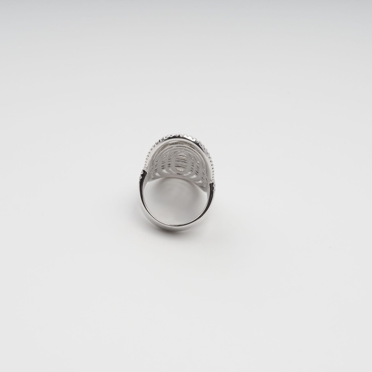 Médaille Geometric Multi-Band Sterling Silver Ring