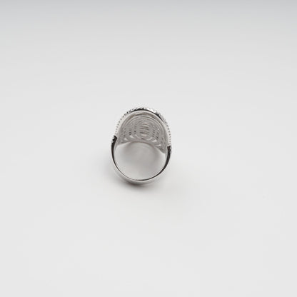 Médaille Geometric Multi-Band Sterling Silver Ring