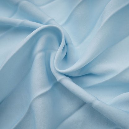 Andréa Blue Pleated Maxi Dress with Cutout Detail